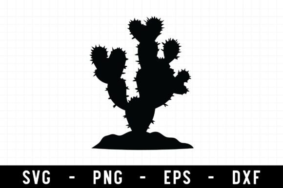 Cactus Graphics for Crafts and Branding