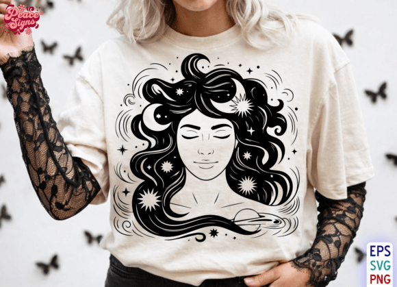 Celestial Graphics for a Witchy Vibe