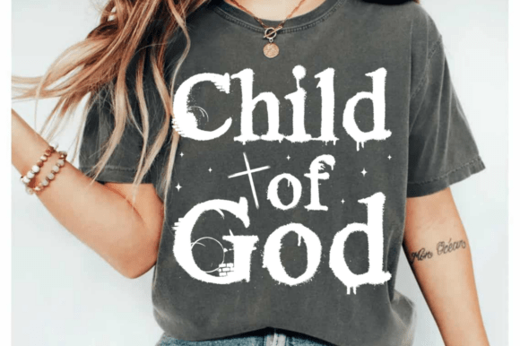 Child of God SVG: A Graphic Design Asset for Christian Branding