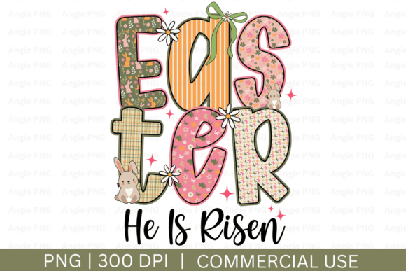 Easter He is Risen Graphics