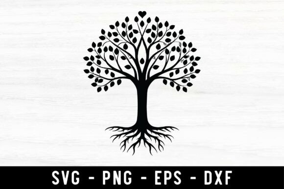Family Tree SVG, Tree of Life Svg for Branding and Crafts