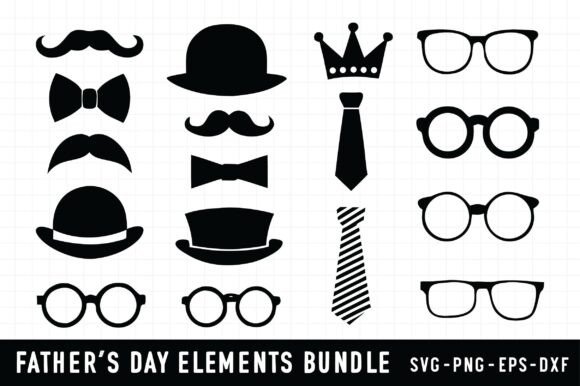 Father’s Day Graphics for Crafts and Branding
