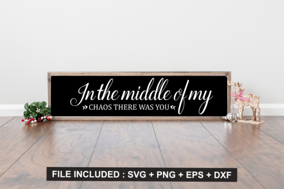 In the Middle of My Chaos There Was You Graphics