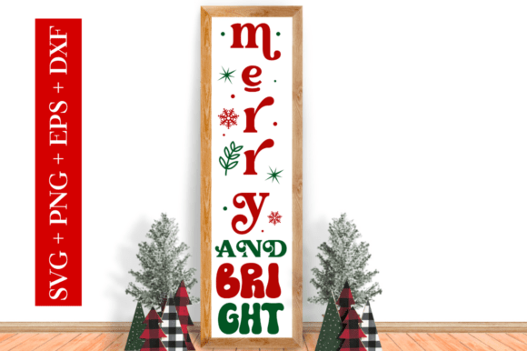 Merry and Bright Svg Design