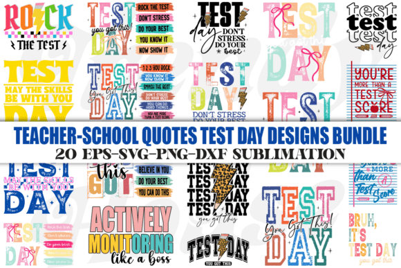 Test Day PNG Bundle: A Designer’s Take