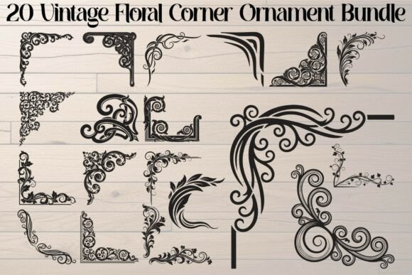 Vintage Floral Graphics for Local Branding